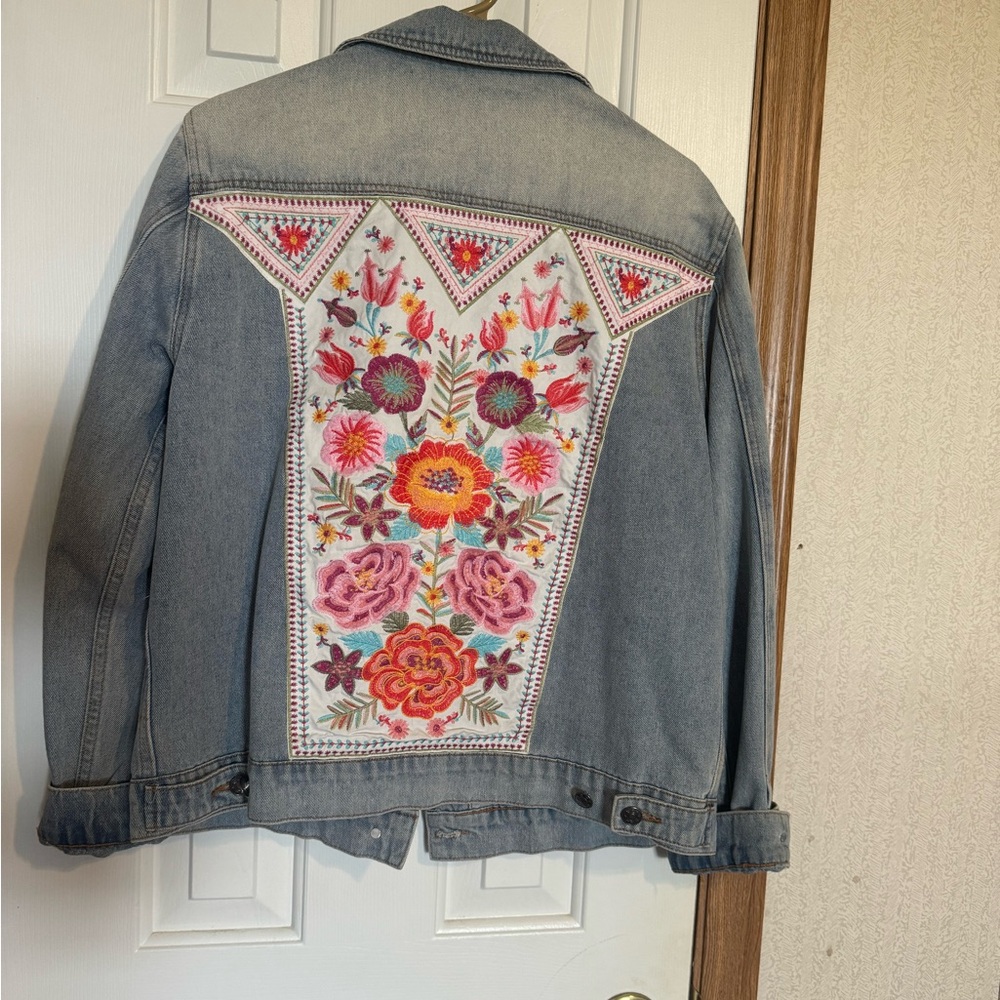 Savanna Jane Light Blue Denim Jacket